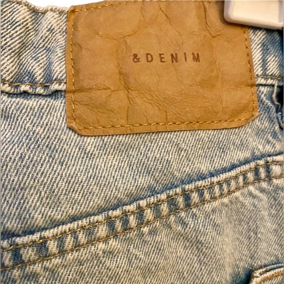 H&M & Denim 90’s Baggy Ultra High Waisted Jeans size 6 - Picture 3 of 4